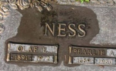 Pearlie A. Ness on Sysoon