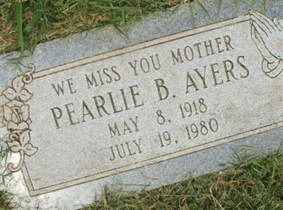 Pearlie B Ayers on Sysoon
