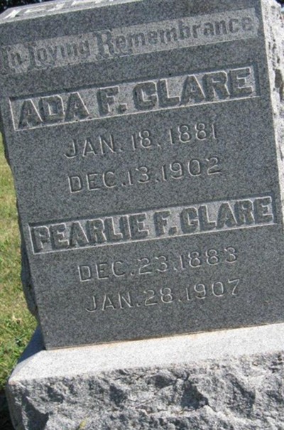 Pearlie F. Clare on Sysoon