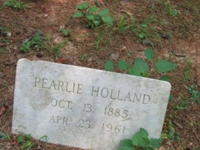 Pearlie Holland on Sysoon