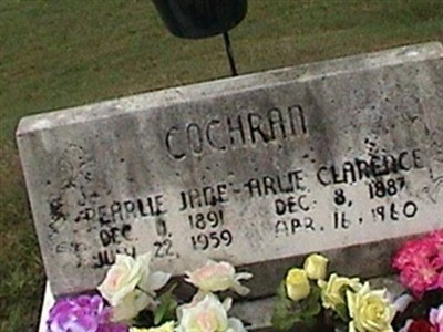 Pearlie Jane Stapleton Cochran on Sysoon