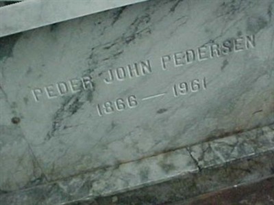 Peder John Pedersen on Sysoon