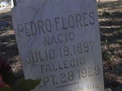 Pedro Flores on Sysoon