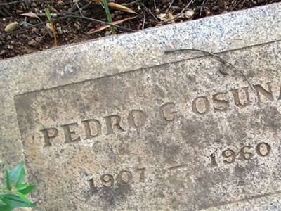 Pedro 'Pete' G. Osuna on Sysoon