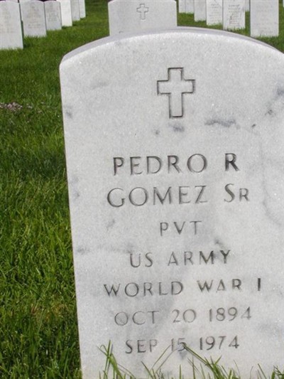 Pedro R Gomez, Sr on Sysoon