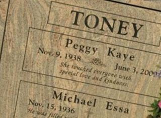 Peggy Kaye Lucas Toney on Sysoon