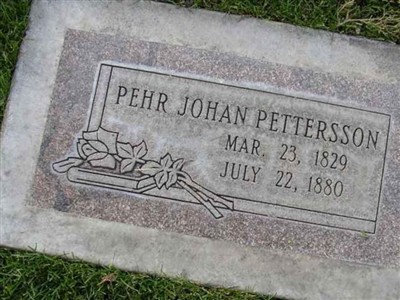 Pehr Johan Pettersson on Sysoon