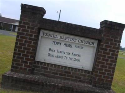 Peniel Baptist Church Cemetery on Sysoon