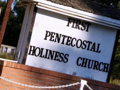 First Pentecostal Holiness Church Cemetery on Sysoon