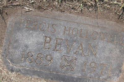 Percis Hollowell Bevan on Sysoon