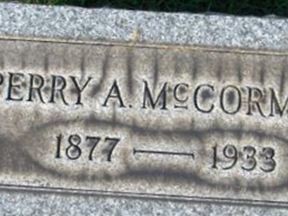 Perry A McCormick on Sysoon