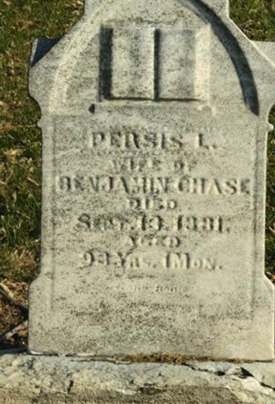 Persis L Chase on Sysoon