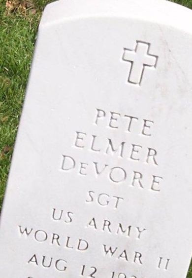 Pete Elmer Devore on Sysoon