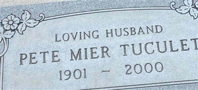 Pete Mier Tuculet on Sysoon