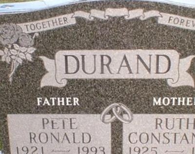 Pete Ronald Durand on Sysoon