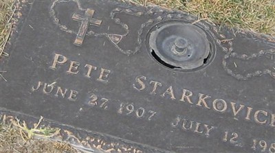 Pete Starkovich on Sysoon
