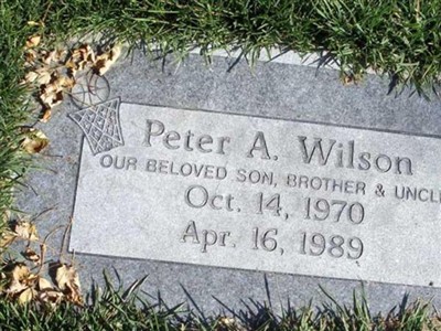 Peter A. Wilson on Sysoon