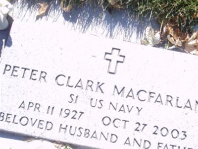 Peter Clark MacFarlane on Sysoon