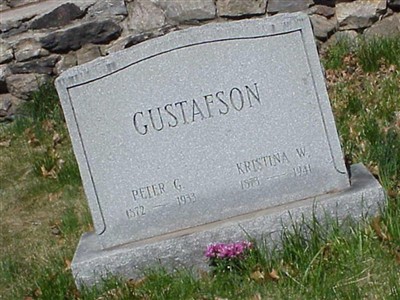 Peter G. Gustafson on Sysoon