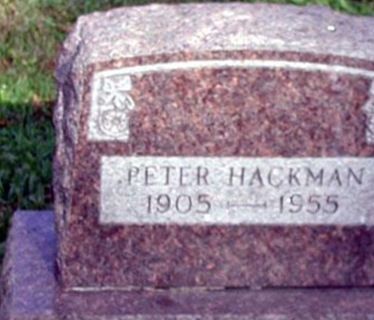 Peter Hackman on Sysoon