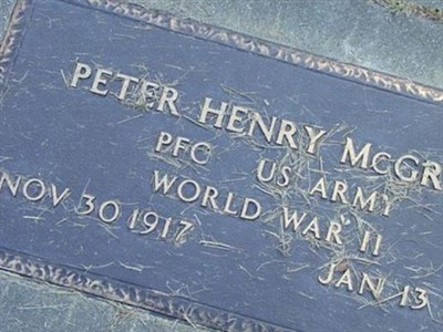 Peter Henry McGraw on Sysoon