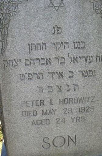 Peter I Horowitz on Sysoon