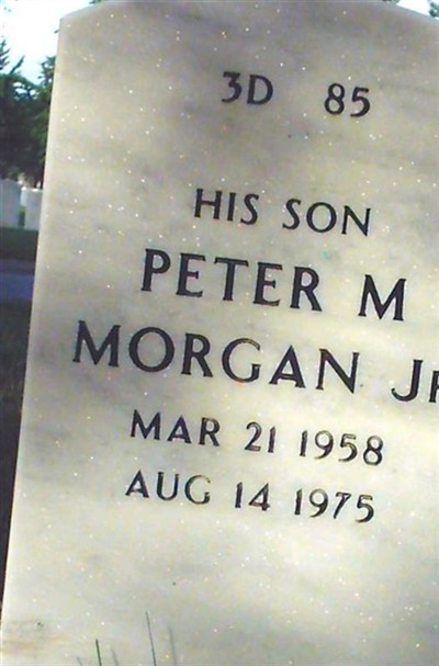 Peter M Morgan on Sysoon