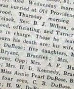 Peter Robert DuBose on Sysoon