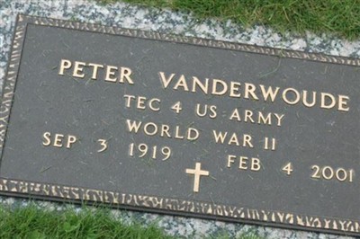 Peter VanderWoude on Sysoon