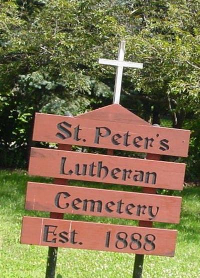 Saint Peters Evangelical Lutheran Cemetery on Sysoon