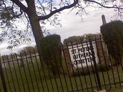 Saint Peters Evangelical Lutheran Cemetery on Sysoon