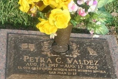 Petra C. Valdez on Sysoon