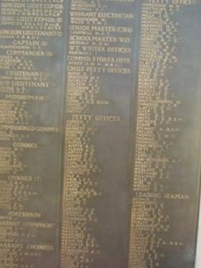 Petty Officer Leonard Ernest Dann on Sysoon