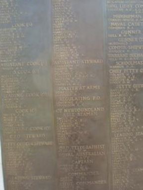 Petty Officer Walter James Salmon on Sysoon
