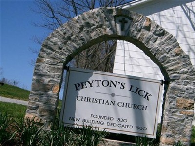 Peytons Lick Church Cemetery on Sysoon