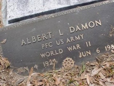 PFC Albert L Damon on Sysoon