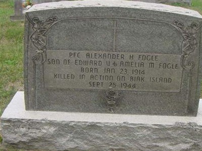 PFC Alexander H. Fogle on Sysoon