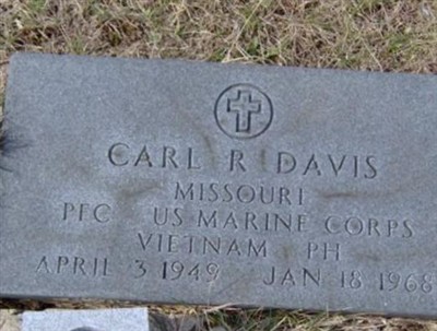 PFC Carl Raymond Davis on Sysoon