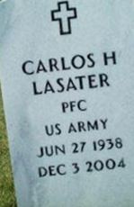 PFC Carlos H. Lasater on Sysoon