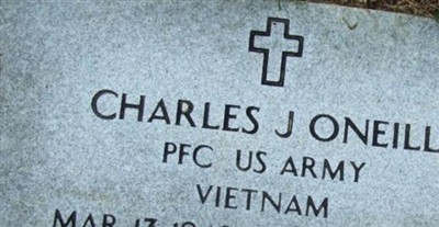 PFC Charles J Oneill on Sysoon