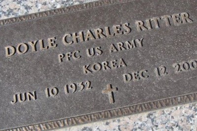 PFC Doyle Charles Ritter on Sysoon