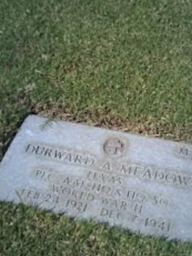 PFC Durward A Meadows on Sysoon