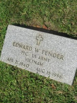 PFC Edward Willis Fender on Sysoon