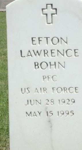 PFC Efton Bohn on Sysoon