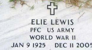 PFC Elie Lewis on Sysoon