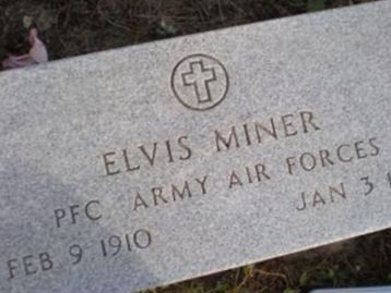 PFC Elvis Miner on Sysoon