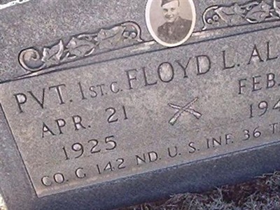 PFC Floyd L. Allen on Sysoon