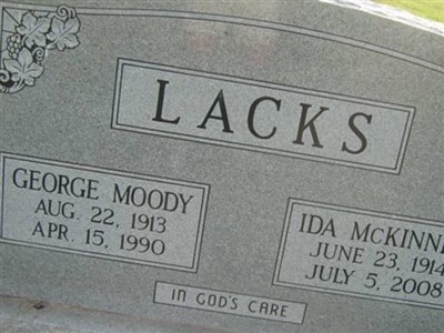 PFC George Moody Lacks on Sysoon