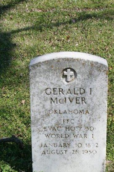 PFC Gerald I. McIver on Sysoon