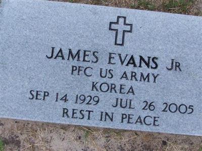PFC James Evans, Jr on Sysoon